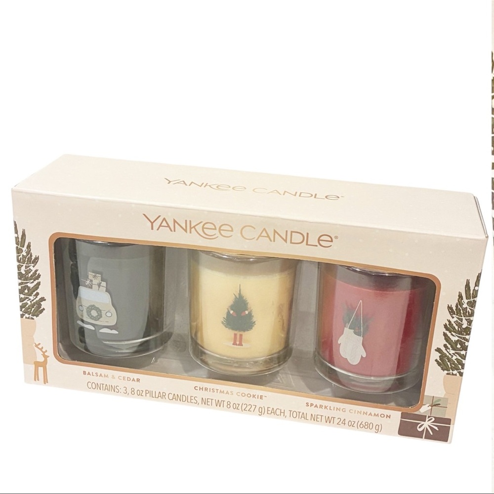NWT Yankee Candle Magical Christmas Morning Trio